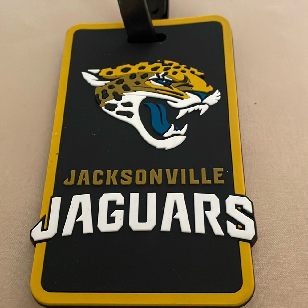 NFL Jacksonville Jaguars Travel Bag Tag new - Picture 2 of 5